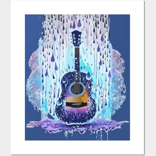 Teardrops on my Guitar Posters and Art